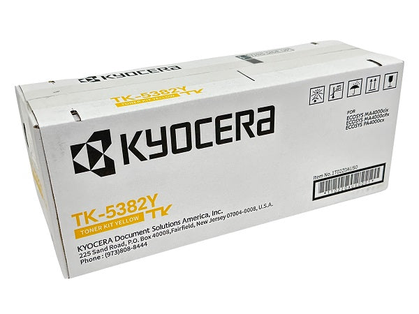 Kyocera TK-5382Y Yellow Toner Cartridge