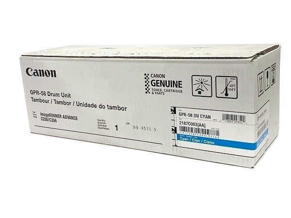 Canon 2187C003AA (GPR 58) Cyan Drum Unit