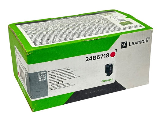 Lexmark 24B6718 Magenta Toner Cartridge