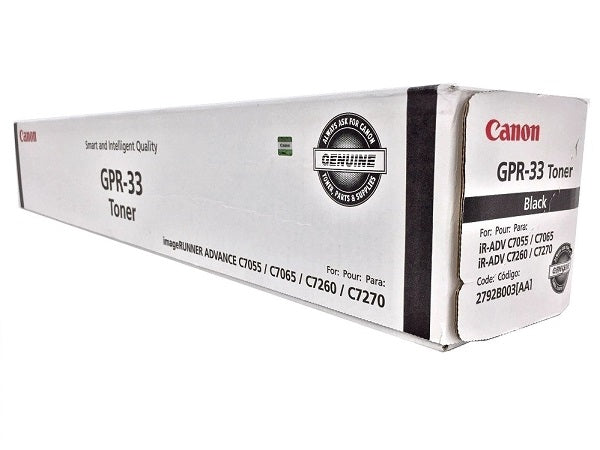 Canon 2792B003AA (GPR-33) Black Toner Cartridge