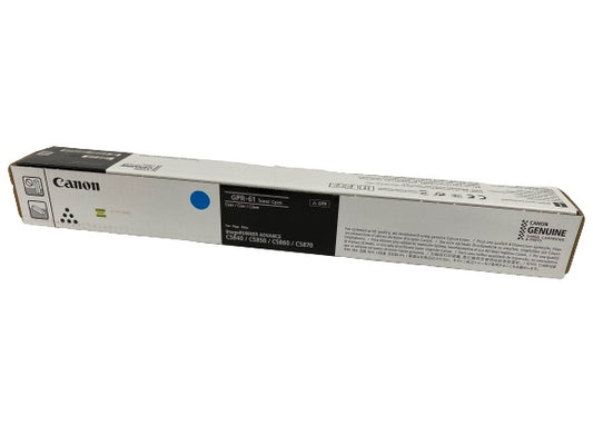 Canon 3764C003AA (GPR-61) Cyan High Yield Toner Cartridge