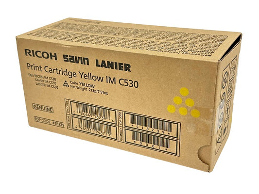 Ricoh 418239 Yellow Toner Cartridge