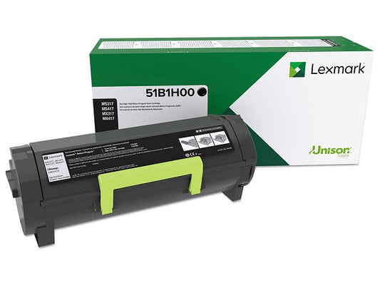 Lexmark 51B1H00 Compatible Black High Yield Toner Cartridge