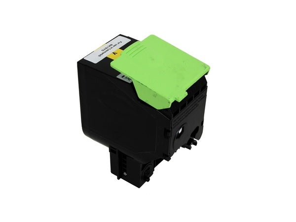 Compatible Lexmark 80C1SY0 Yellow Toner Cartridge