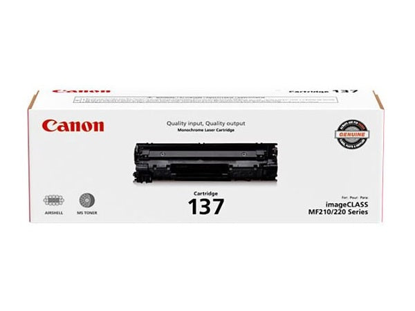 Canon Cartridge 137 (9435B001AA) Black Toner Cartridge