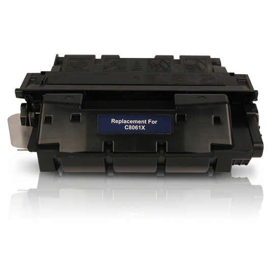 Compatible HP C8061X (61X) Black Toner Cartridge