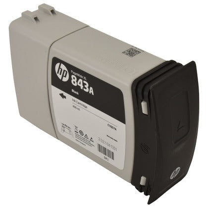 Genuine HP C1Q57A (843A) Black Ink cartridge / 400 ml