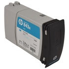 HP C1Q58A (843A) Cyan Ink Cartridge / 400 ml