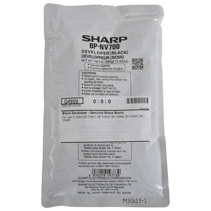 sharp BP-50M31 Black Developer (Genuine)