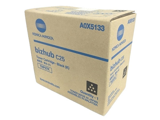 Konica Minolta A0X5133 (TNP27K) Black Toner Cartridge