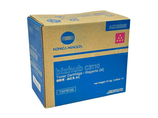 Konica Minolta A0X5335 (TNP51M) Magenta Toner Cartridge