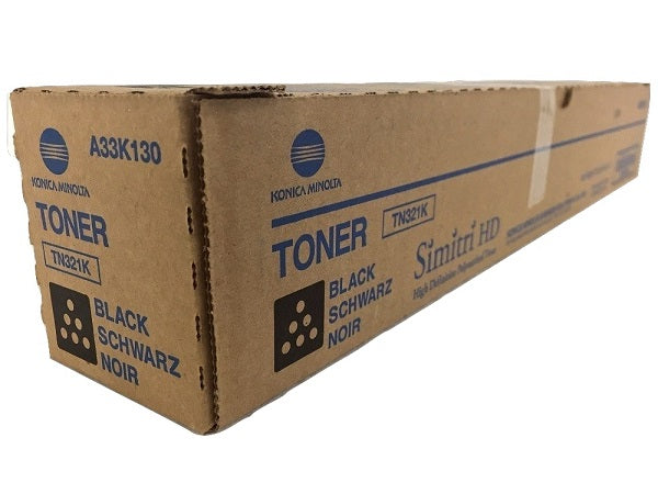 Konica Minolta A33K130 (TN321K) Black Toner Cartridge