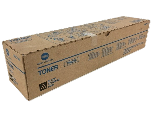 Konica Minolta TN-622K (A5E7130) Black Toner Cartridge