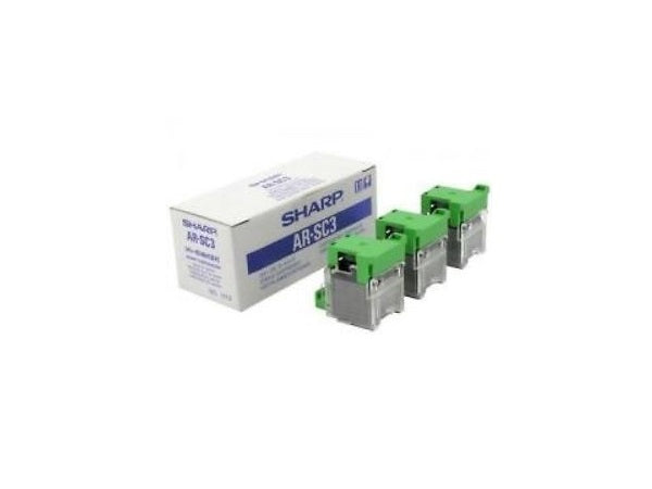 Sharp AR-SC3 (ARSC3) Saddle Stitch Staple Cartridge, Box of 3