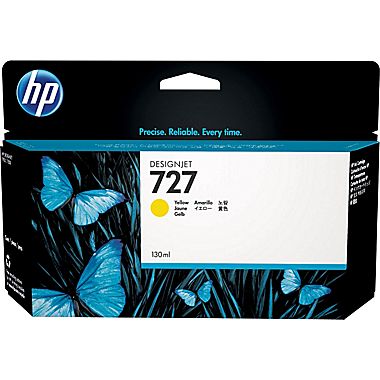 HP 727-Y (B3P21A) Yellow Ink Cartridge