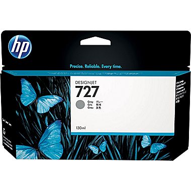 HP 727-GY (B3P24A) Gray Ink Cartridge