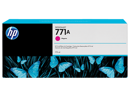 HP B6Y17A (771A) Magenta Ink Cartridge