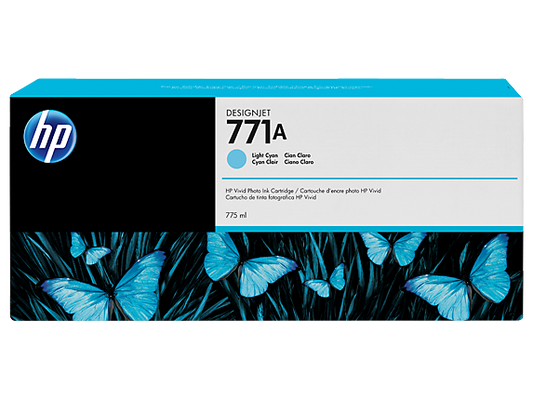 HP B6Y20A (771A) Light Cyan Ink Cartridge