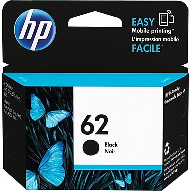 Genuine HP C2P04AN (HP 62) Black Ink Cartridge