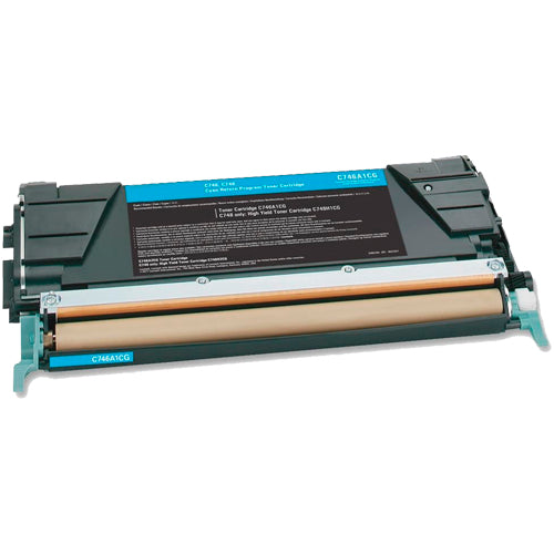 Compatible Lexmark C748H1CG Cyan Toner Cartridge