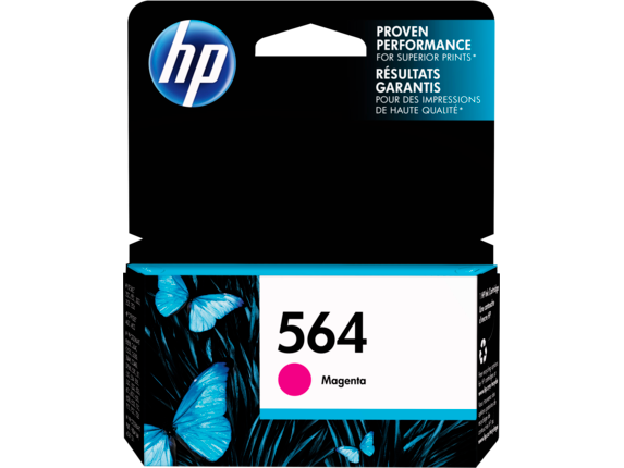 Genuine HP CB319WN (564) Magenta Ink Cartridge