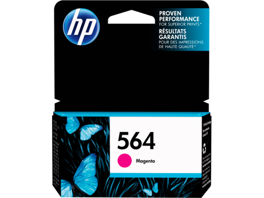 Genuine HP CB319WN (564) Magenta Ink Cartridge