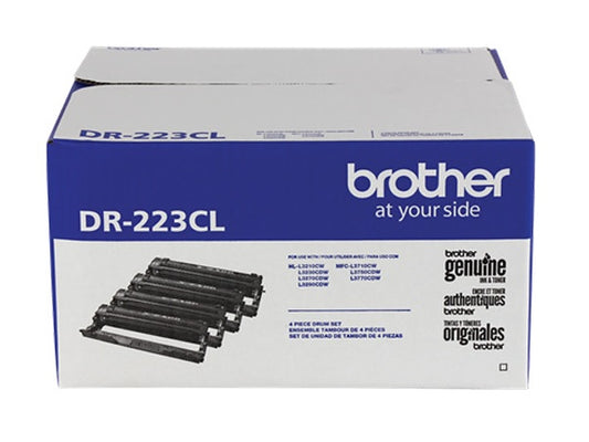 Genuine Brother DR-223CL (DR223CL) Black / Color Drum Unit