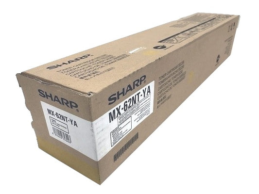 Sharp MX-62NTYA (MX62NTYA) Yellow Toner Cartridge