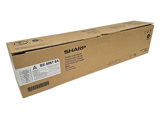 Sharp MX-80NT-BA (MX80NTBA) Black Toner Cartridge