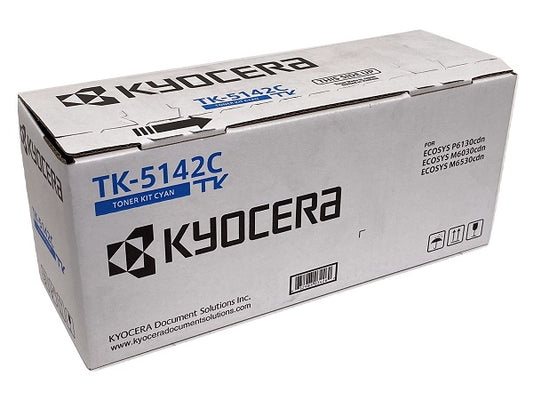 Kyocera TK-5142C (TK5142C) Cyan Toner Cartridge