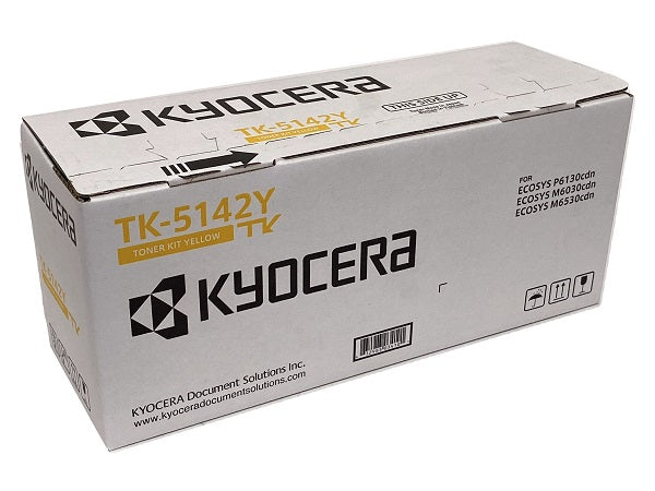 Kyocera TK-5142Y Yellow Toner Cartridge