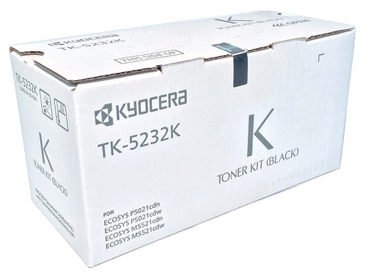 Kyocera TK-5232K (1T02R90US0) Black Toner Cartridge