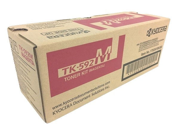 Kyocera TK-592M (TK592M) Magenta Toner Cartridge