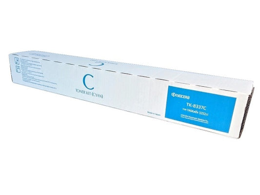 Kyocera TK-8337C Cyan Toner Cartridge