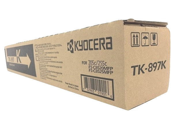 Kyocera TK-897K (TK897K) Black Toner Cartridge