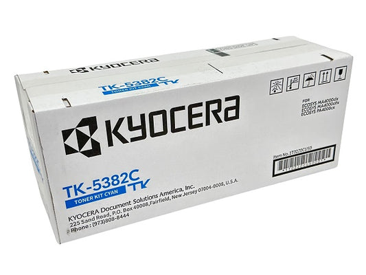 Kyocera TK-5382C  Cyan Toner Cartridge