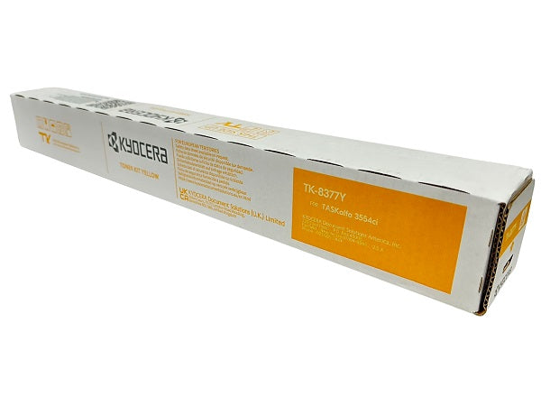 Kyocera TK-8377Y  Yellow Toner Cartridge