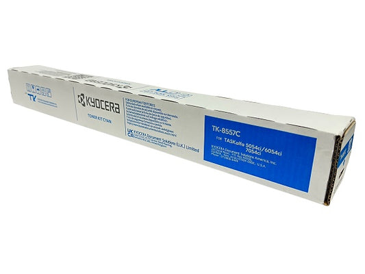 Kyocera TK-8557C Cyan Toner Cartridge