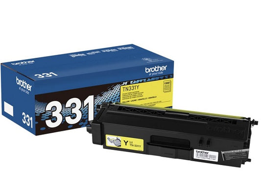 Genuine Brother TN-331Y Yellow Toner Cartridge