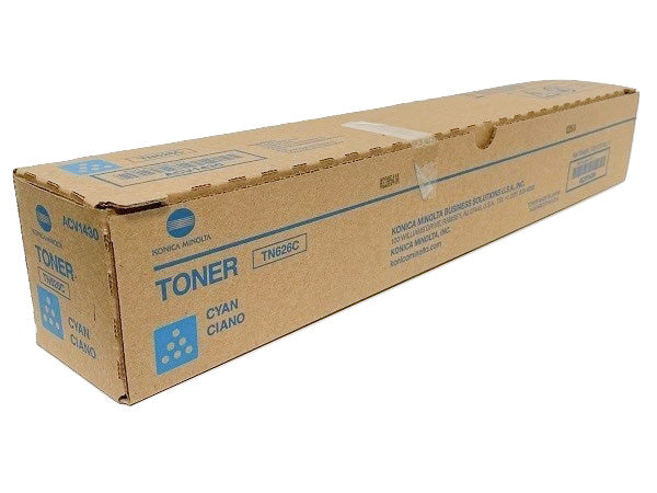 Konica Minolta TN-626C (ACV1430) Cyan Toner Cartridge