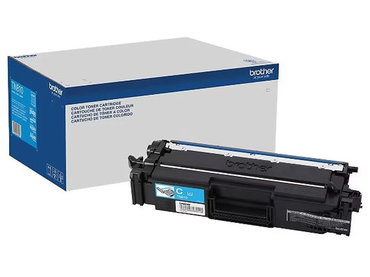 Genuine Brother TN810C Cyan Standard Capacity Toner Cartridge-EX670W.